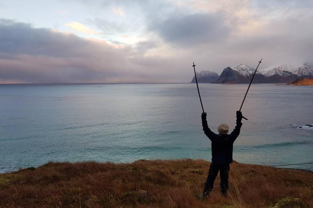 Lofoten- Enjoy The Nature-With A Beautiful Beach Napp Экстерьер фото